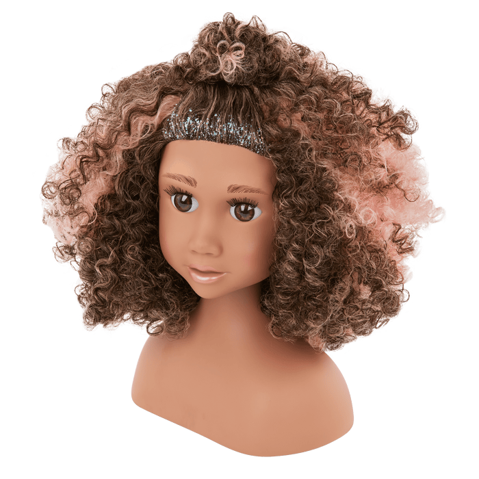 Our Generation Sparkles of Fun Styling Head Doll Davina