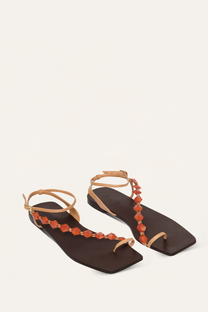 Dazzling Crest Sandal - Johanna Ortiz