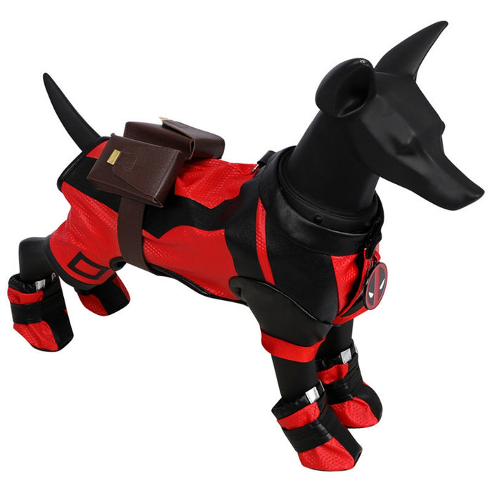 Deadpool 3 Dogpool Costume - Pet Cos Outfit for Dogs & Cats