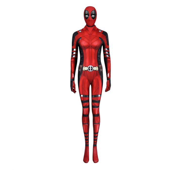 Deadpool 3 Lady Deadpool Outsuit - Bruce Bodysuit Jumpsuit - Women Xmas Gift