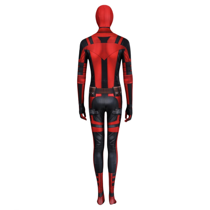 Deadpool 3 Lady Deadpool Outsuit - Bruce Bodysuit Jumpsuit - Women Xmas Gift
