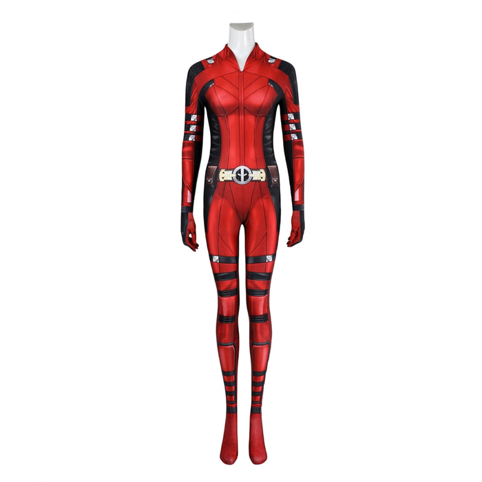 Deadpool 3 Lady Deadpool Outsuit - Bruce Bodysuit Jumpsuit - Women Xmas Gift