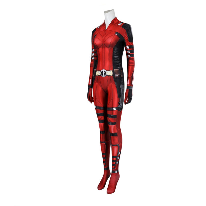 Deadpool 3 Lady Deadpool Outsuit - Bruce Bodysuit Jumpsuit - Women Xmas Gift