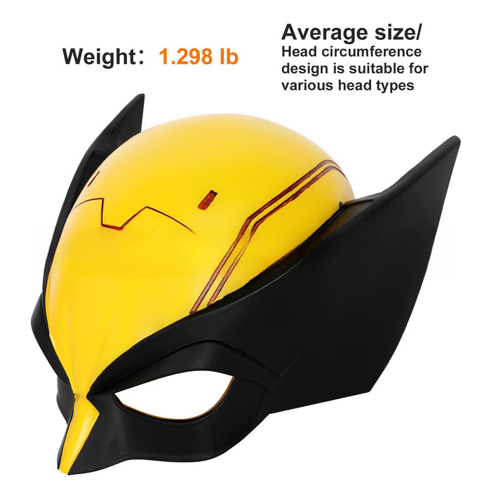 Deadpool 3 Wolverine Resin Mask - Adjustable Adult Cosplay Prop Replica