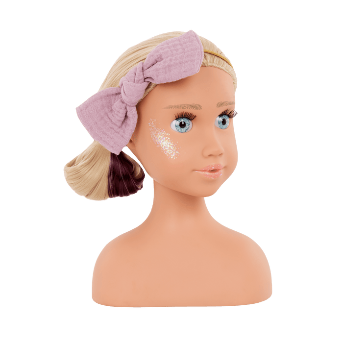 Our Generation Sparkles of Fun Styling Head Doll Deanna