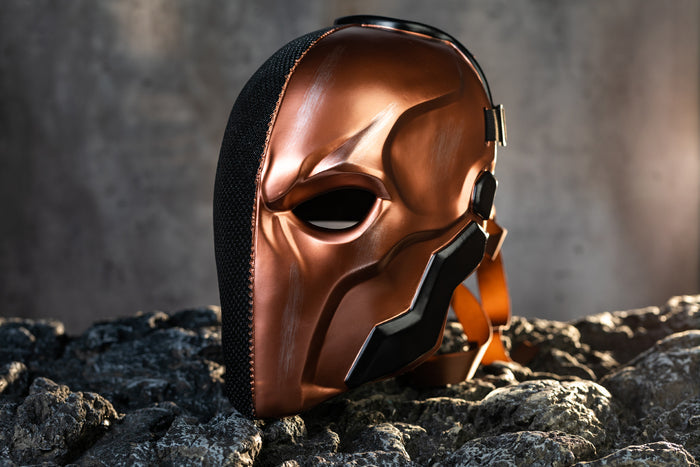 Deathstroke Golden Mask- Game Batman: Arkham Knight Replica - Adult Xmas Gift