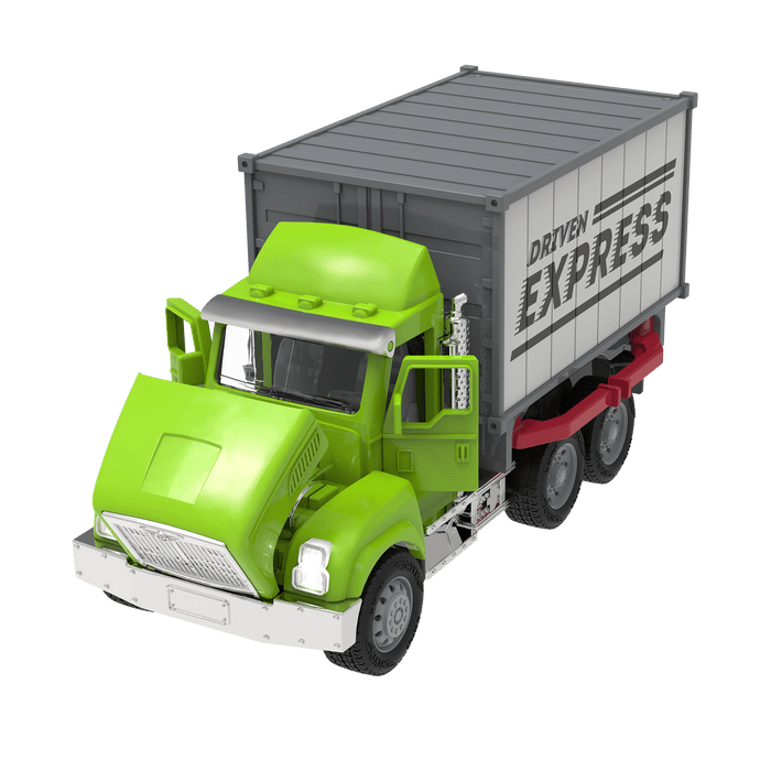 Toy shipping container truck