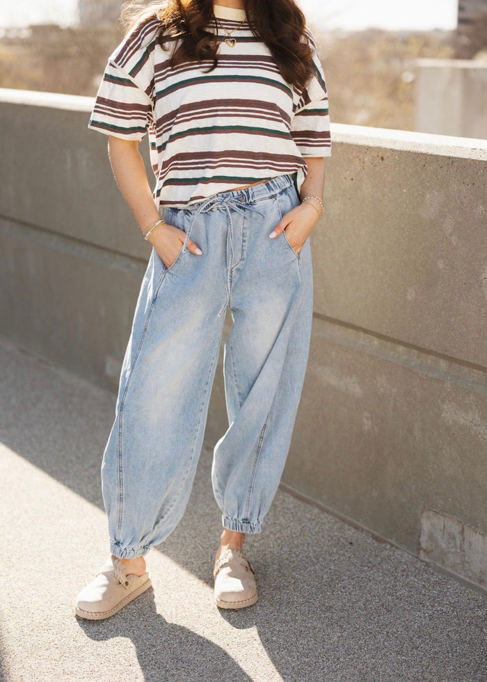 Denim Joggers