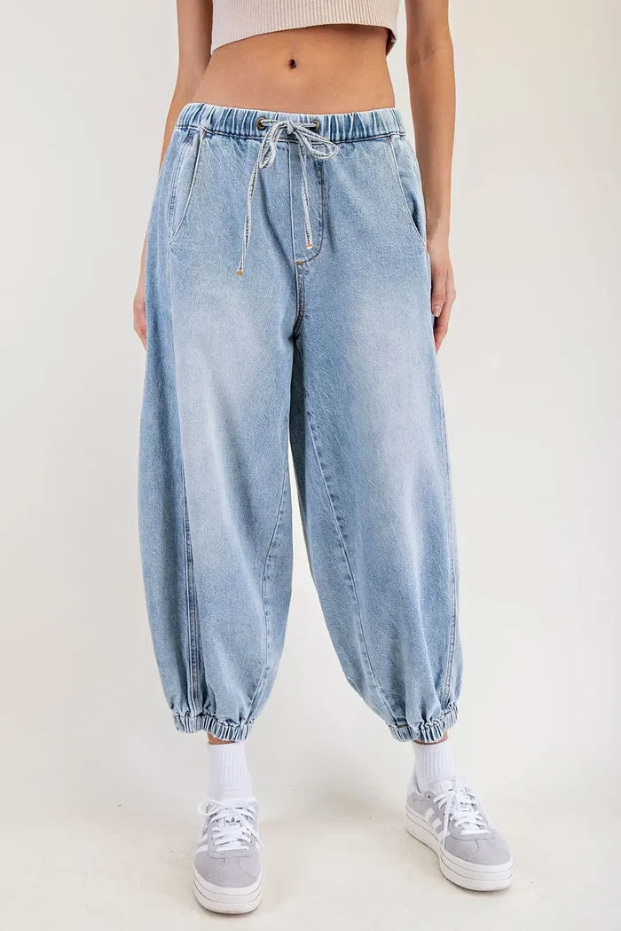 Denim Joggers