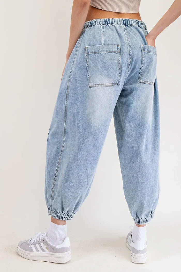 Denim Joggers