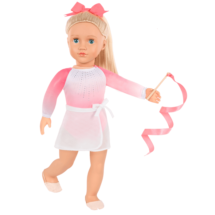 Posable 18-inch Rhythmic Gymnastics Doll Diane