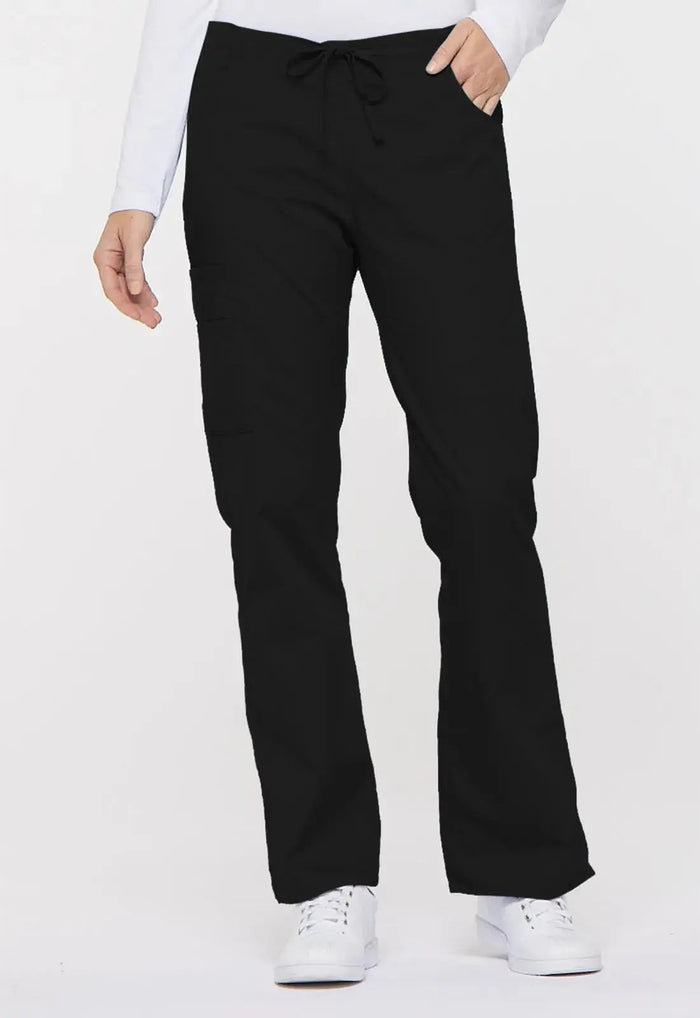 Dickies EDS Signature Women's Flare Mid Rise Cargo Scrub Pant 86206  Simply Scrubs Australia