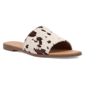 Dingo Women's Tabby Sandal in Cow Print