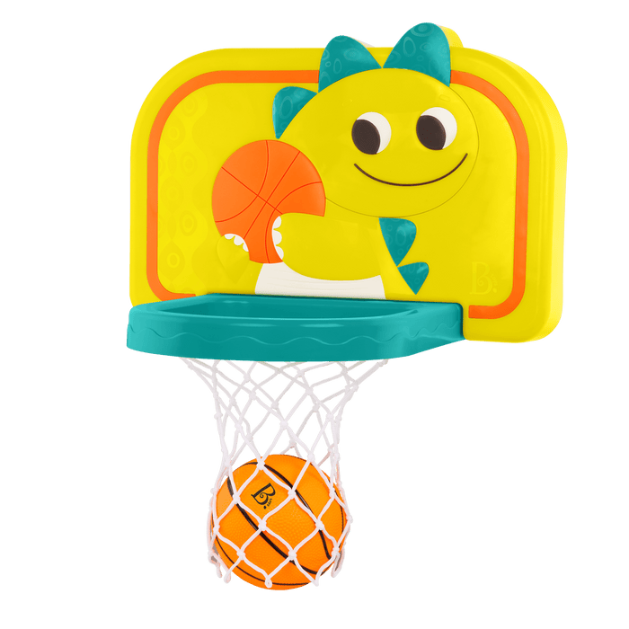 Adjustable kids basketball net door hanging