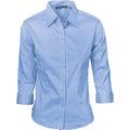 DNC Workwear Corporate Wear DNC WORKWEAR Ladies Premier Stretch Poplin 3/4 Sleeve Business Shirt 4232
