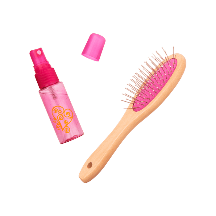 Our Generation 18-inch Doll Hairbrush & Spray Bottle Set