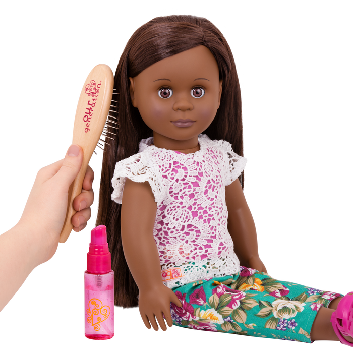 Our Generation 18-inch Doll Hairbrush & Spray Bottle Set