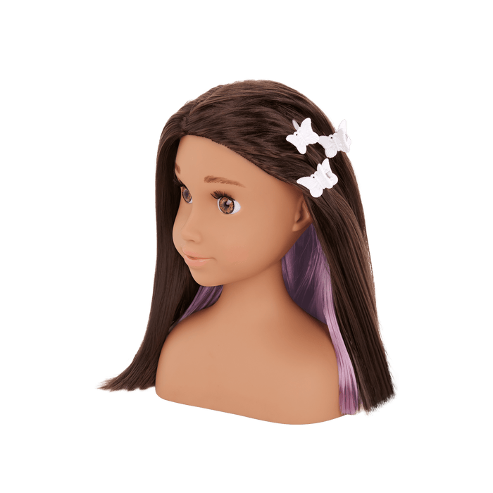 Our Generation Sparkles of Fun Styling Head Doll Domenique