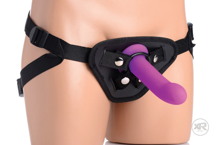 Double G Deluxe Vibrating Strap On Kit Image 3