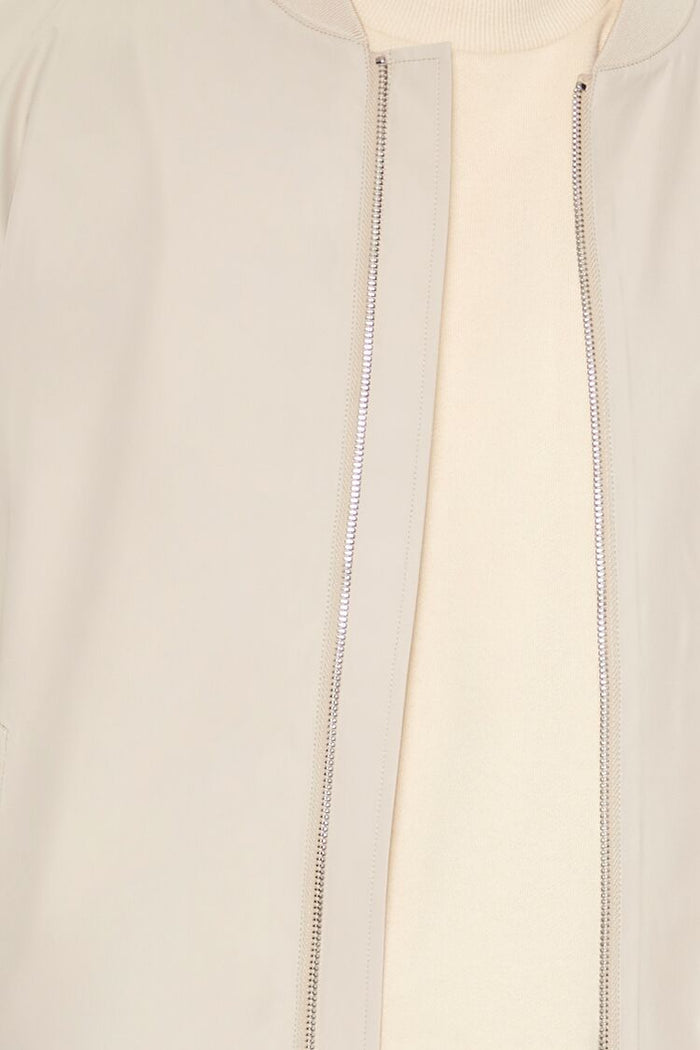 Drop-Sleeve Bomber Jacket