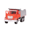 Small Micro Series Orange toy dump truck