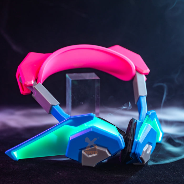 D.Va Cos Earphone - Game Overwatch2 Replica Prop - Official Licensed Xmas Gift
