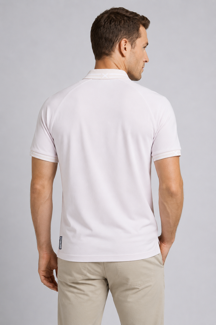 Eldrick | Men's Two-Tone Pique Polo