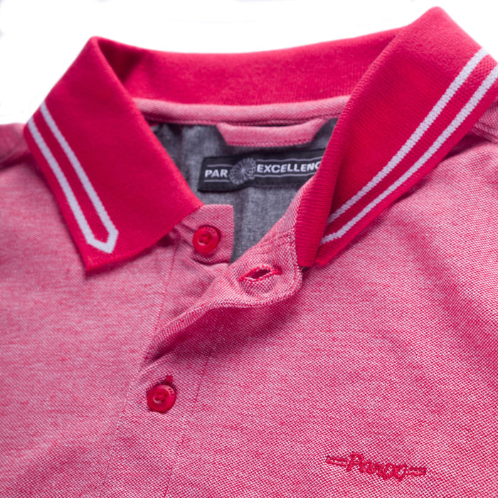 Eldrick | Men's Two-Tone Pique Polo