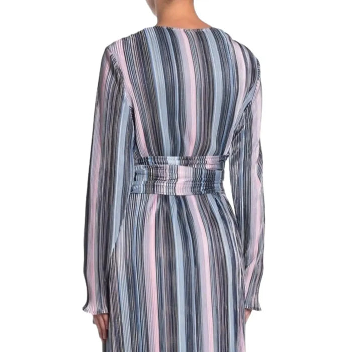 Plisse Kimono Robe by TOV