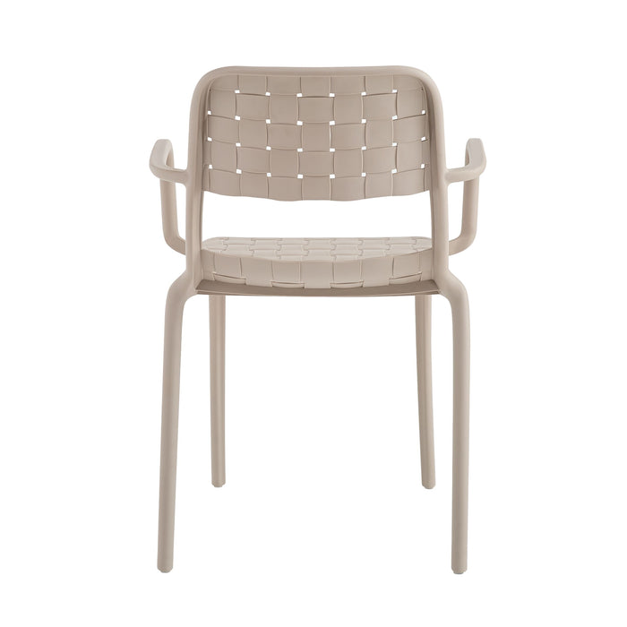 Em Weave Dining Chair Taupe