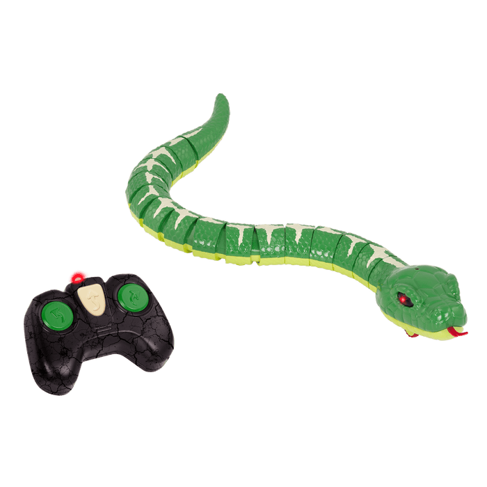 Remote control green tree boa electronic snake animal toy