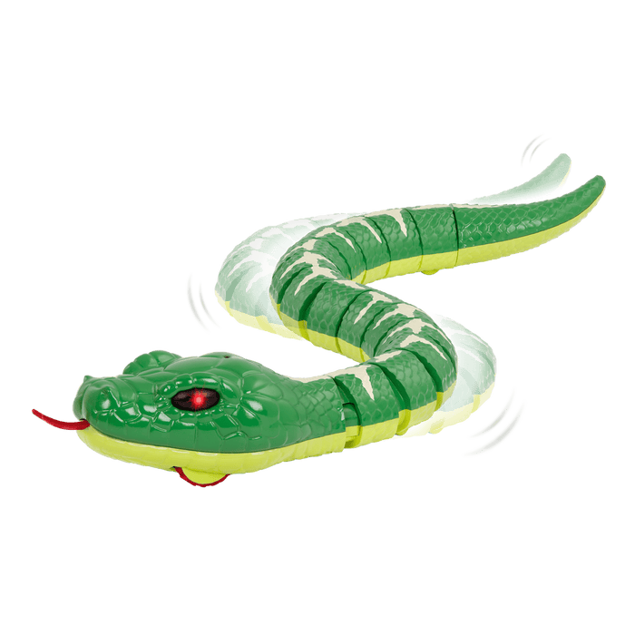 Remote control green tree boa electronic snake animal toy
