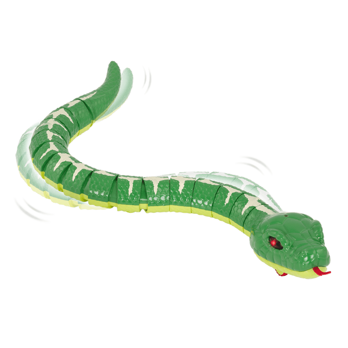 Remote control green tree boa electronic snake animal toy