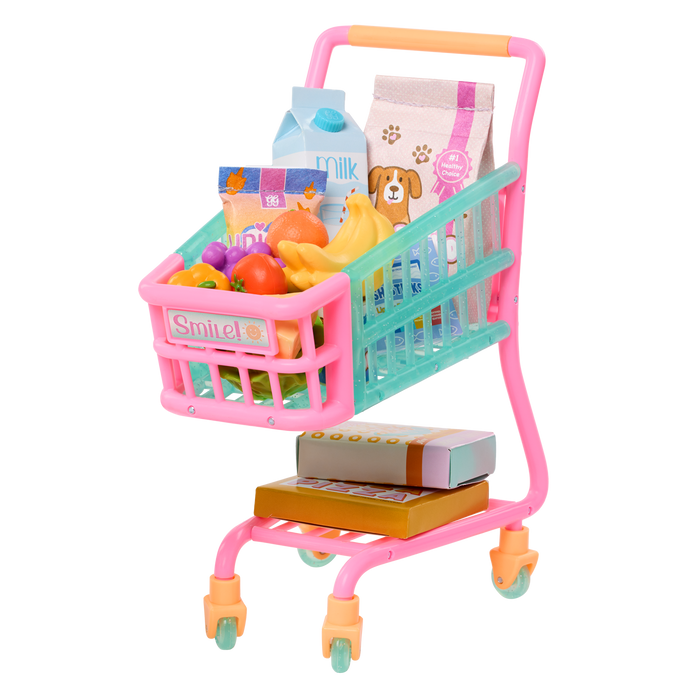 Emmie, Biscuit & Shopping Cart Playset - Glitter Girls