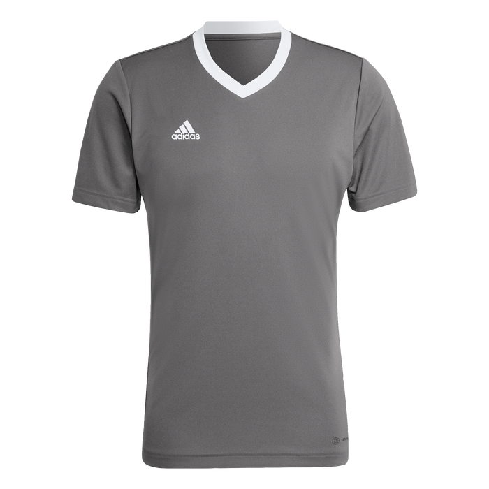 adidas ENTRADA 22 Soccer Jersey | Team Grey Four-White | Men's