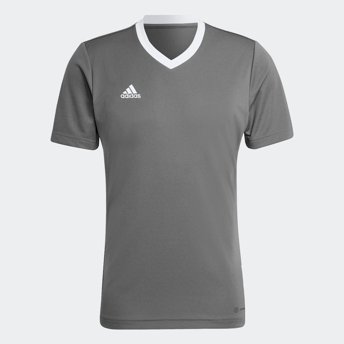 adidas ENTRADA 22 Soccer Jersey | Team Grey Four-White | Men's
