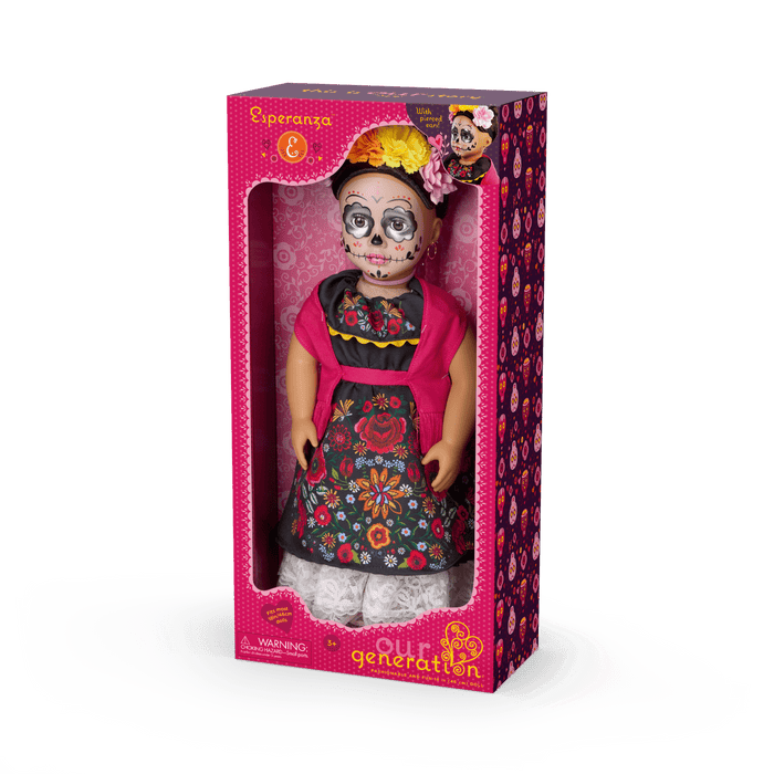 Our Generation 18-inch Dia de los Muertos Doll Esperanza