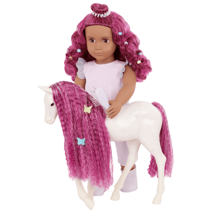 Our Generation Doll & Horse Foal Set Estra & Delta