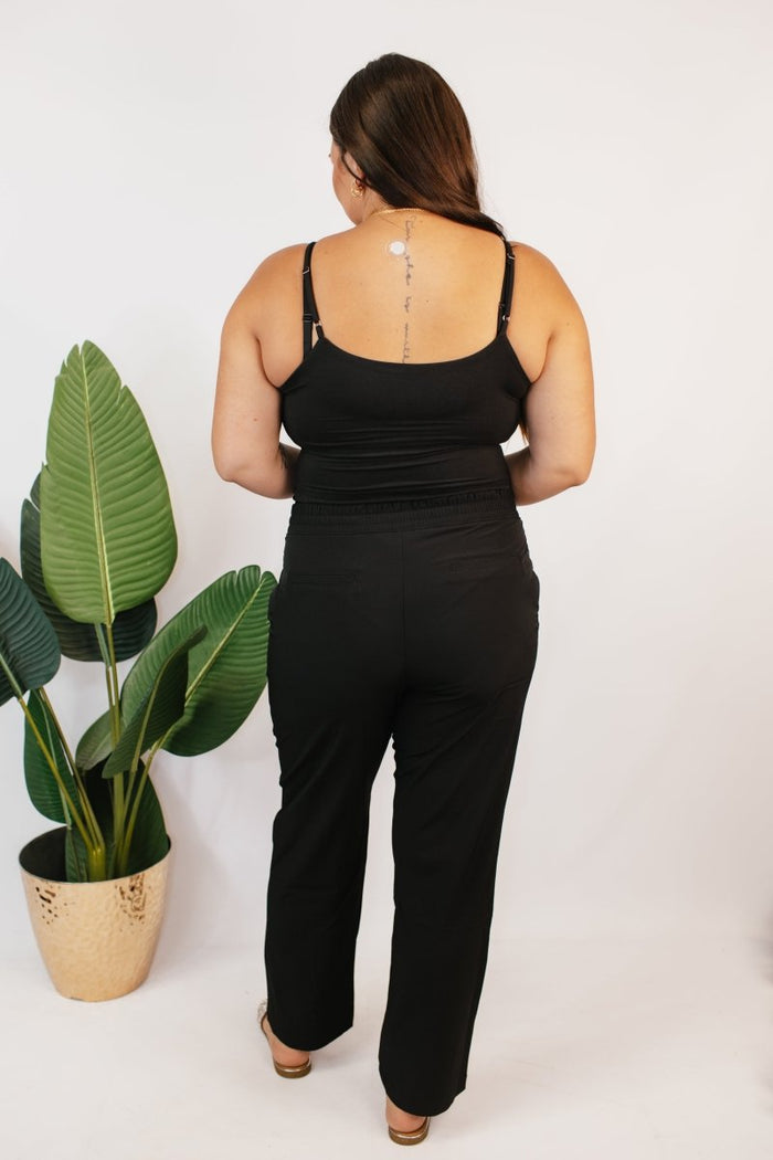 Everyday Essential Cami in Black - Reg & Curvy - Macoma Boutique110 Tanks