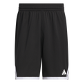 adidas Everyday Pro Basketball Shorts | Black-White | Men's