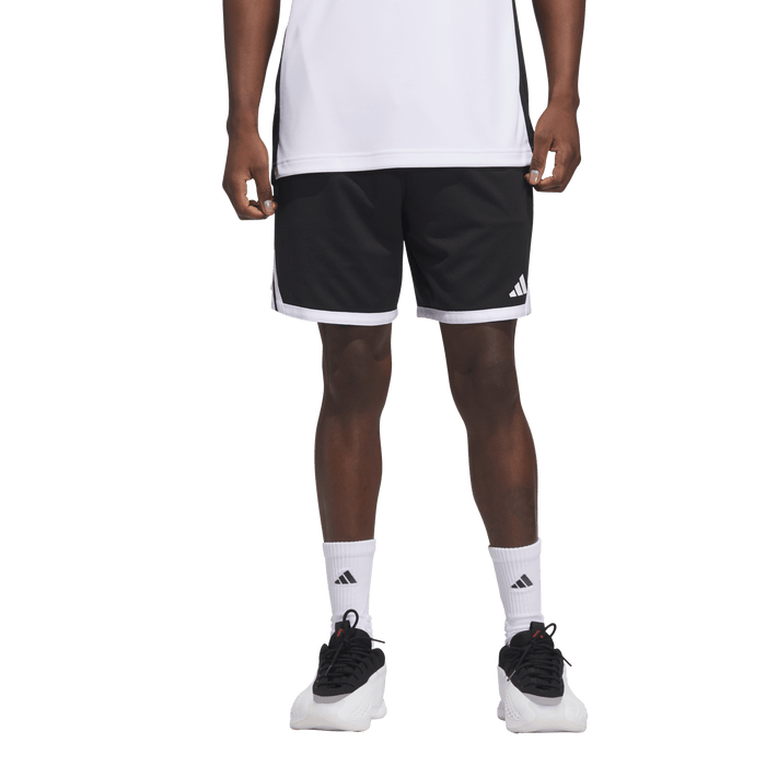 adidas Everyday Pro Basketball Shorts | Black-White | Men's