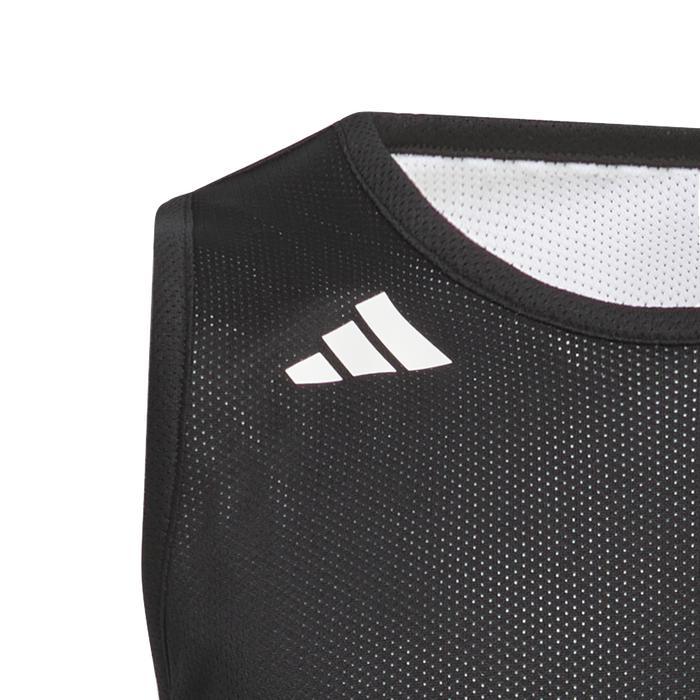 Adidas Everyday Pro Reversible Basketball Jersey | Black-White | Kid's