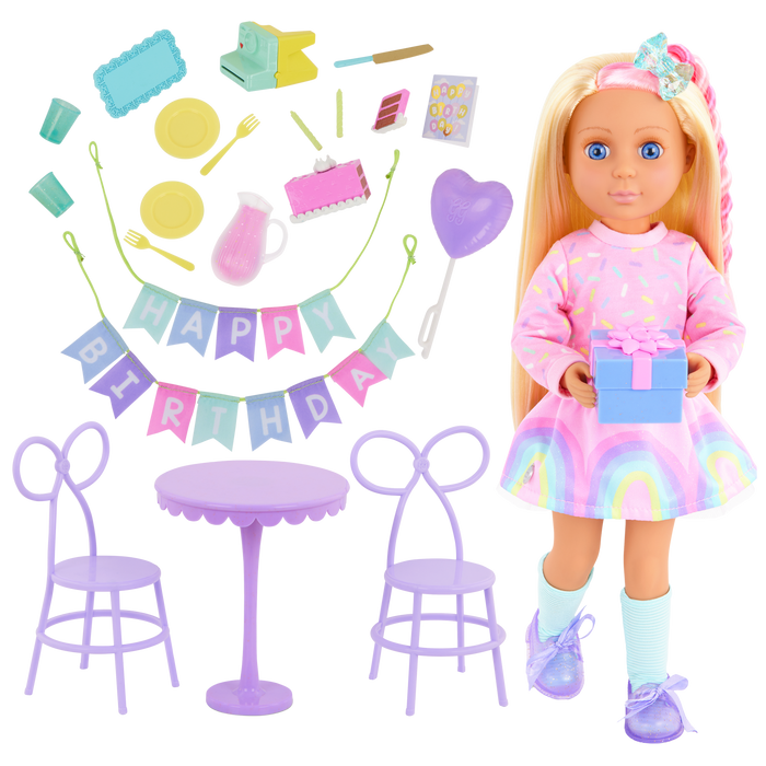Glitter Girls Evie and GG Birthday Party Playset