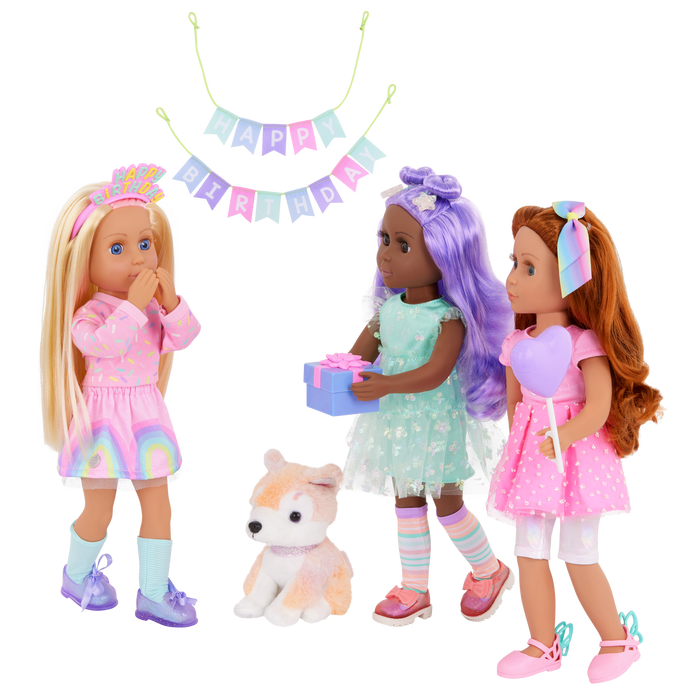 Glitter Girls Evie and GG Birthday Party Playset