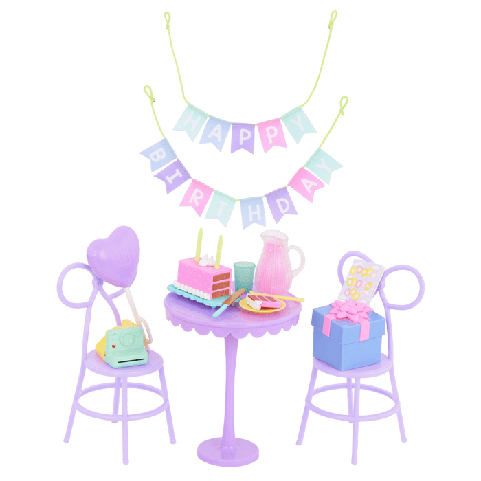 Glitter Girls Evie and GG Birthday Party Playset