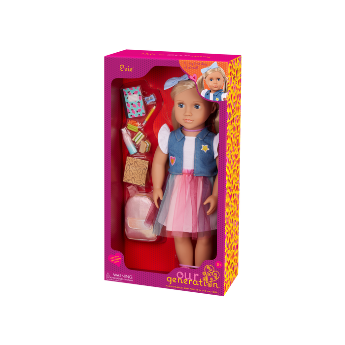 Our Generation 18-inch School Doll Evie