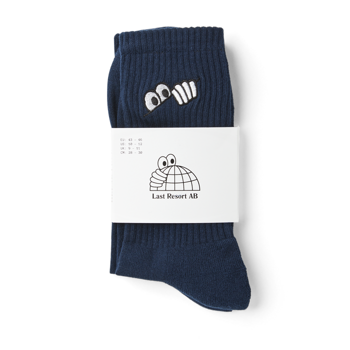 Eyes Socks (Navy)