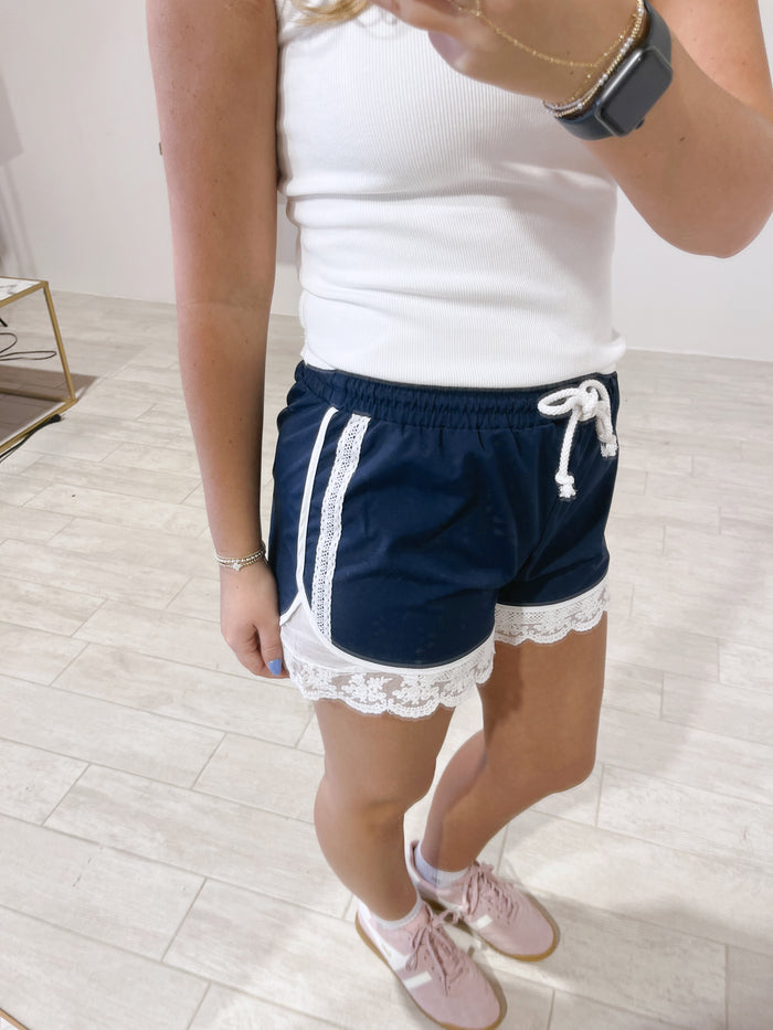 Fab And Fun Lace Shorts