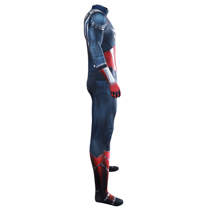 Falcon Captain America Jumpsuit - Sam Wilson Costume - Captain America 4 Bodysuit