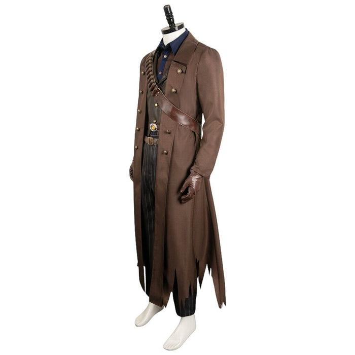 Fallout Ghoul Costume Outfit - Men Costume Hat Belt Set - Xmas Full Set